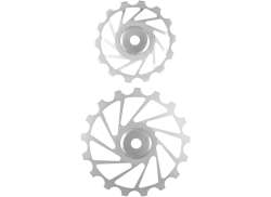 NovaRide Sobredimensionado Dearailleurwieltjes 14/17T - Cinzento