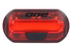 One 05 Luce Posteriore LED Batterie - Nero/Grigio