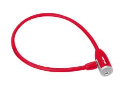 One 钢缆锁 &Oslash;12mm 65cm - 红色