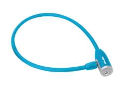 One 钢缆锁 &Oslash;12mm 65cm - 蓝色