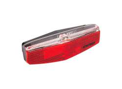 One Luz Trasera LED Baterías 80mm - Rojo