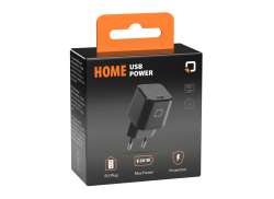 OptiLine Home 충전기 USB-C 30W 110/230V - 블랙