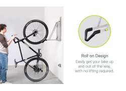 Orange Donkey Cavalletto Bicicletta Regolabile 20-29" - Nero