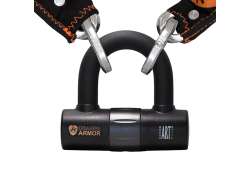 OrangeAmor Balder Kettingslot150cm ART-3 - 블랙/오렌지