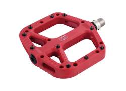 OXC Pedals 9/16 Nylon Flat - Red