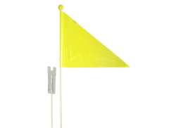 OXC Refletor Bandeira 1.5m Fixação Eixo Traseiro - Amarelo