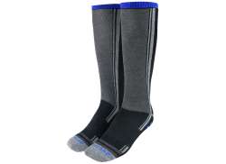 Oxford Coolmax Oxsocks Cykelsokker Sort/Gr&aring; Black/Gray