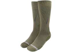 Oxford Merino Oxsocks Calzini Da Ciclismo Khaki Khaki