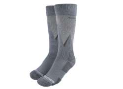 Oxford Merino Oxsocks Cycling Socks Gray - L