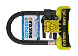 Oxford Shackle 14 U-Lock Small - Black/Yellow