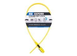 Oxford 组 拉链 钢缆锁 470mm - 黄色