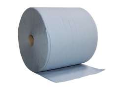 Papier Nettoyant Sur Rouleau 3-Laags Papier 37cm Large 380m Bleu