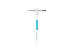 Park Tool THH25 Esagonale T-Chiave 2.5mm - Blu/Argento