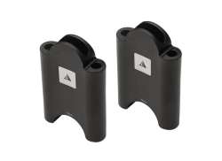 Perfil Design Barra A&eacute;rea Riser Kit 30mm - Preto