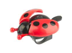 PexKids Childrens Bicycle Bell Ladybug - Red