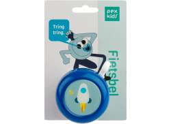 PexKids Childrens Bicycle Bell Rocket - Blue