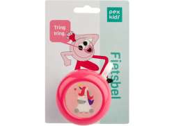 PexKids Childrens Bicycle Bell Unicorn - Pink