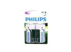 Philips Bater&iacute;as R20 1,5Volt