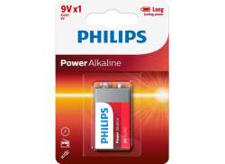 Phillips Batteri 6F22 Powerlife 9 Volt