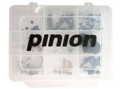 Pinion Buje Piezas Caja - Blanco