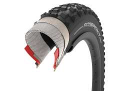 Pirelli Scorpion E-MTB R タイヤ 27.5 x 2.80&quot; 折り畳み可能 - ブラック