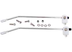 Pletscher 러기지 캐리어 장착 Ø7mm 66 / 185mm 실버