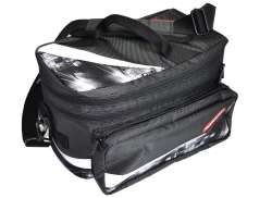 Pletscher Zurigo City Luggage Carrier Bag 12L - Black