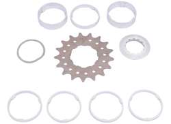 Point Single Velocità Pignone 17T Con Distanziali/Anello Di Chiusura