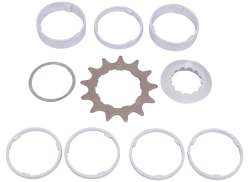 Point Single Vitesse Pignon 13T Avec Entretoises/Circlips