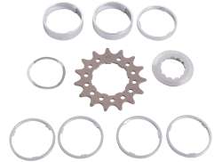 Point Single Vitesse Pignon 15T Avec Entretoises/Circlips