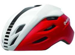 Polisport Aero Road Helmet Matt Red/White/Black - L 58-61cm