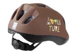 Polisport Baby Casco Da Ciclismo Adventure Marrone - XS 46-53 cm