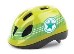 Polisport Bambini Casco Per Bambini Popstar Giallo - Dimensione XS 46-53cm