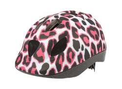 Polisport Cheetah Barnehjelm Rosa/Hvit - XS 46-53 cm