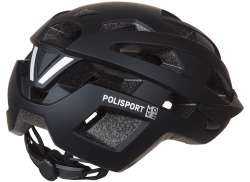 Polisport City Move Fahrradhelm Schwarz - L 58-61 cm