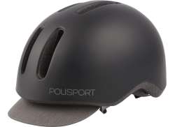Polisport Commuter Helm Matt Black/Gray
