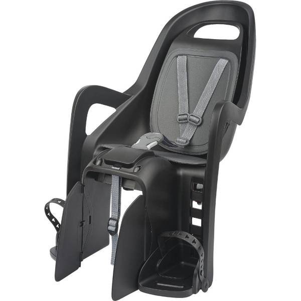 Polisport Groovy Fietsstoeltje Achter - Zwart/Grijs kopen bij HBS