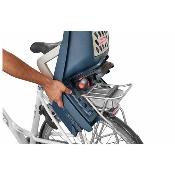 Polisport Guppy Maxi Achterzitje - Donkergrijs/Zilver kopen bij HBS