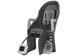 Polisport Guppy RS+ Rear Child Seat Frame Mount - Gray/Si