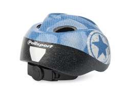 Polisport Júnior Casco Para Niños Jeans Azul - Talla S 52-56cm