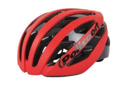 Polisport Light Pro Helmet Matt Red/Black Gloss - L 58-62 cm