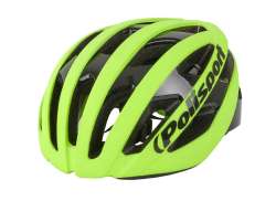 Polisport Light Pro Helmet Matt Yellow/Black Gloss - L 58-62