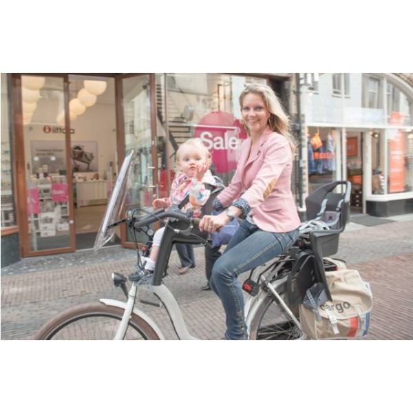 Polisport Siège Vélo Pour Enfant Bilby Avec Pare-Brise