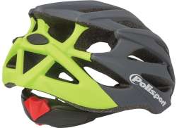 Polisport Twig Casque Mat Gris/Fluo Jaune - L 58-61cm
