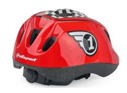 Polisport XS Bambini Casco Per Bambini Race Rood/Zwart