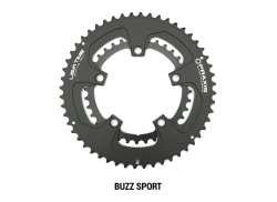Praxis Buzz Sport 110BCD Chainring 12S 48/32T 110mm - Bl