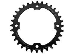 Praxis E-Ring Kedjedrev 34T 104mm 4-Arm St&aring;l - Svart