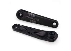 Praxis Tipo 2 E-Bike Juego De Bielas 155mm ISIS Aluminio - Negro