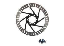 Primax E Disco De Freno Ø160mm 6-Orificio - Negro/Plata