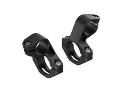 PRO Clip-on Beugelset Ø31.8mm Ø22.2mm - Zwart